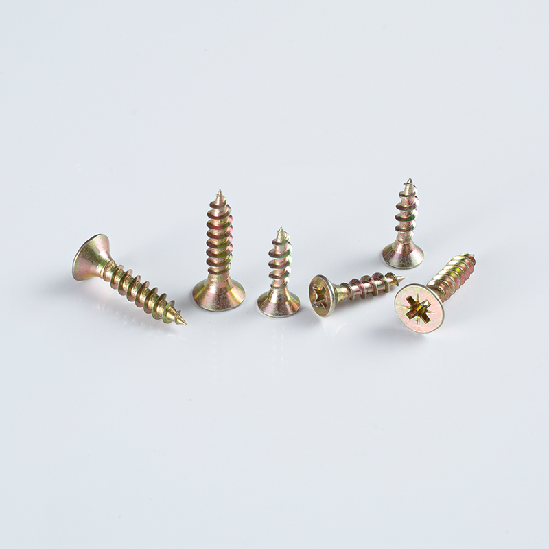 4.0×16-70 (Full Thread) Demi Countersunk Double Color Cone Fiberboard Screw