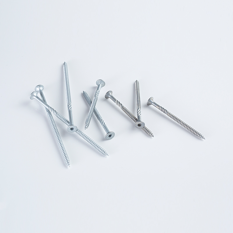 14-10×100 T17 Internal Hex Flared Head Twisted Thread Screw