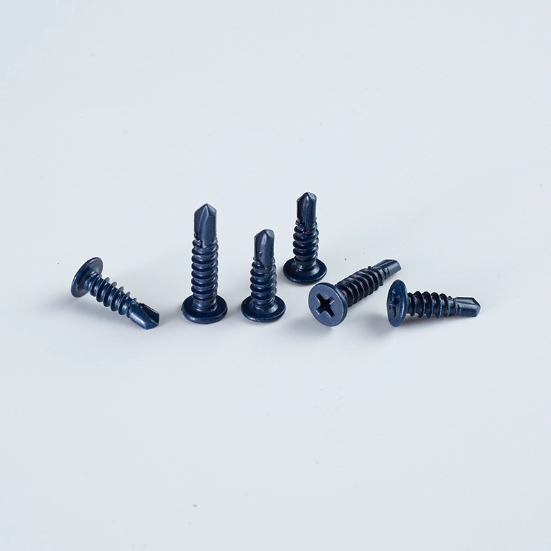 10-16x16-30 Blue Wafer Head (Reduced Shank) Self-drilling Screw