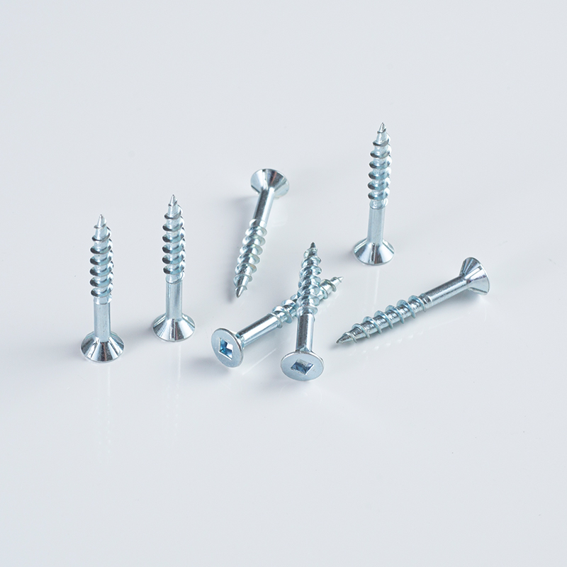 4.2*32-45 Three-Step Blue-White Zinc With Wax Plastic Board Screw