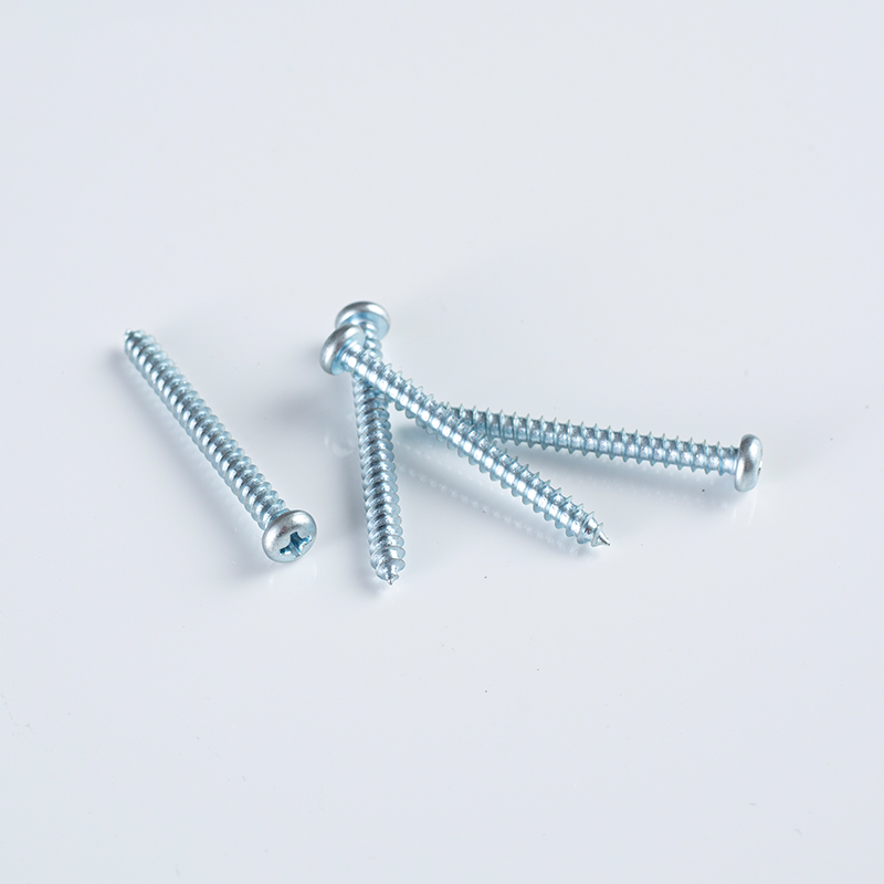 Pan Head Cross Recess US Standard Self-Tapping Screw 8G × 3/8-2 ZINC