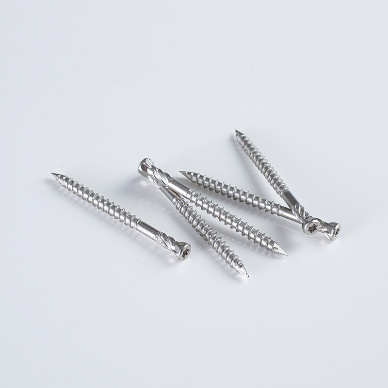 SS316 Torx Small Countersunk Head with Nib Point 10G x 50-65 T20 A4