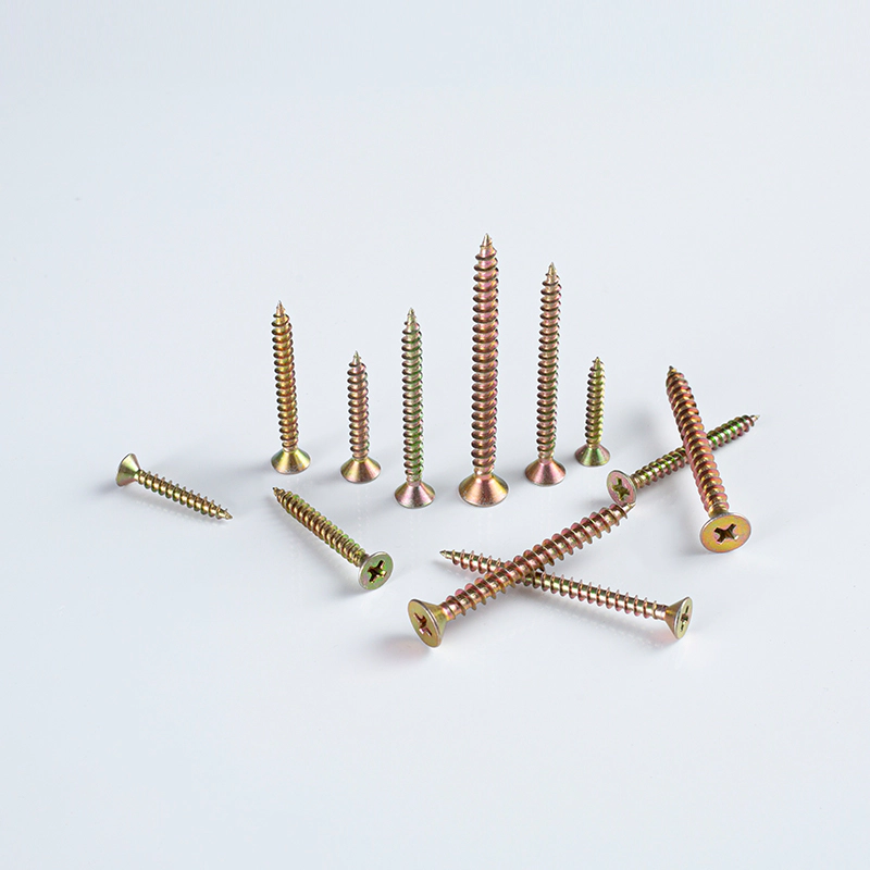Cross Recess Single Countersunk Fiberboard Screw 8-10x20-75 Z/Y