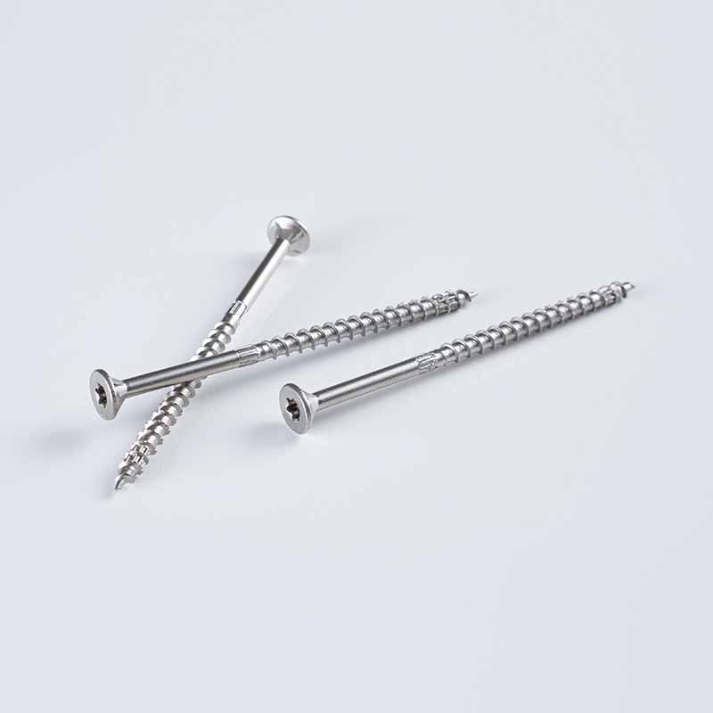 SS304 Torx Double Countersunk Two-Stage Thread 14-7x50-150 A2